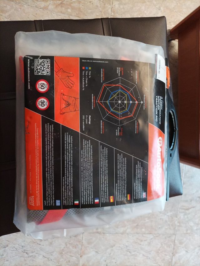 Cadenas textiles nieve Autosock