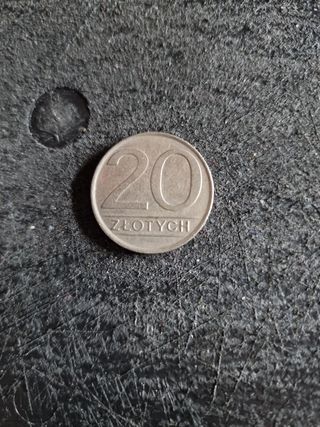 MONEDA, POLONIA, 20 ZLOTYCH 1984