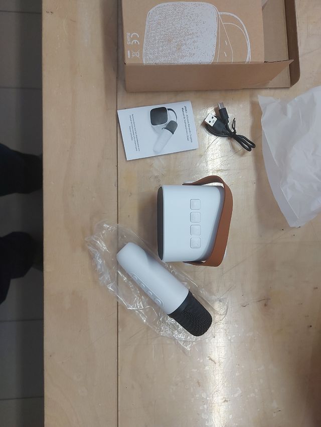 Cassa bluethoot con karaoke