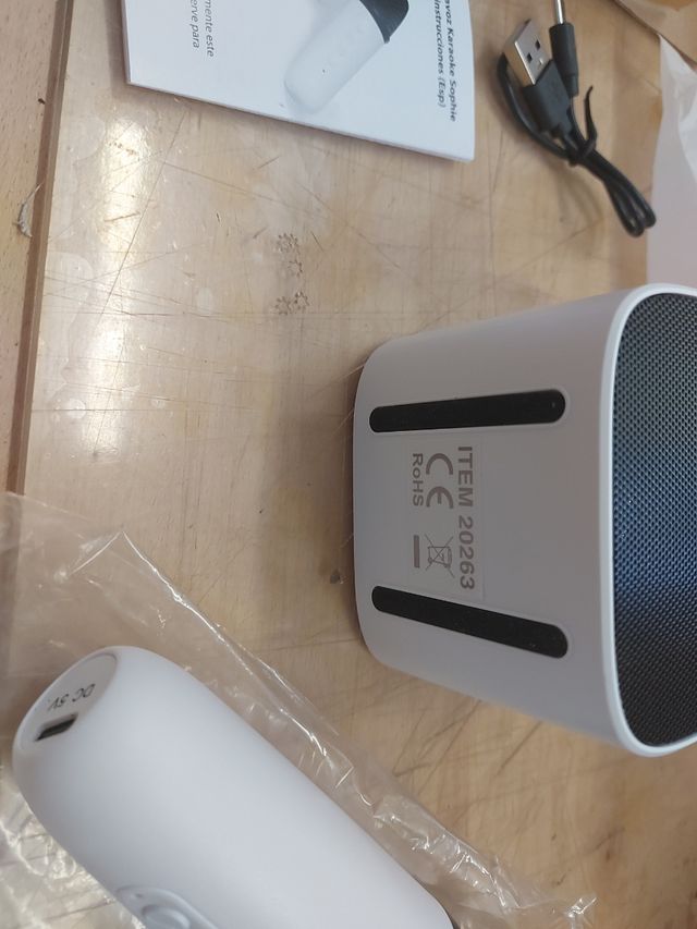 Cassa bluethoot con karaoke