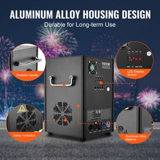 Macchina per scintille 700 W 4 Pz Macchina pirotec