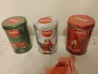 Coca-Cola Metal Box - Natale Q.tà 3 Nuovi