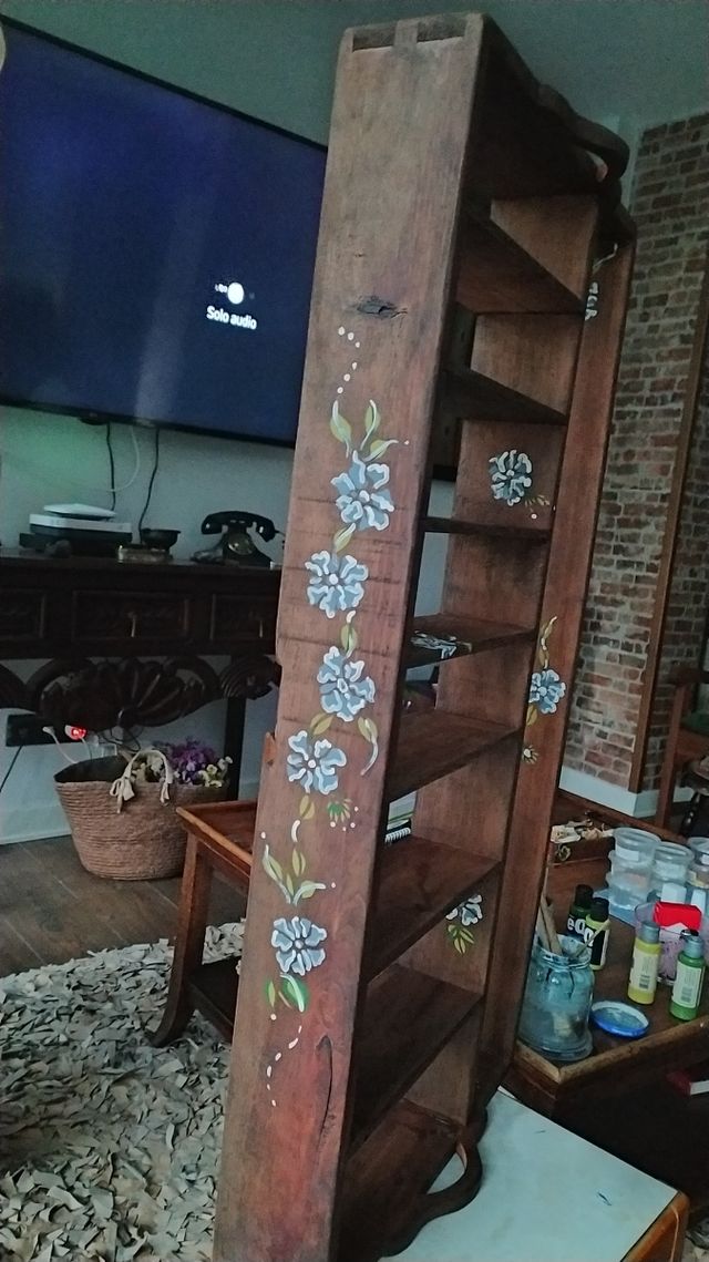 Estantería rustica especiera