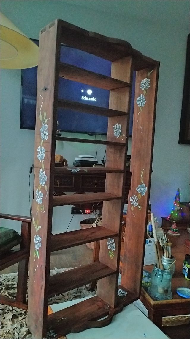 Estantería rustica especiera