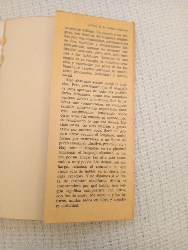 EL HOMBRE Y SU LENGUAJE.