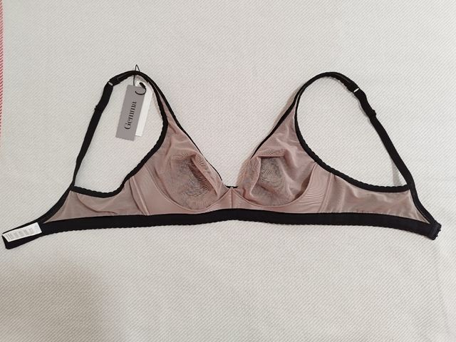 NUEVO Gemma sujetador negro 90B