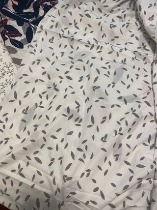 Funda nórdica reversible con dos fundas de cojines