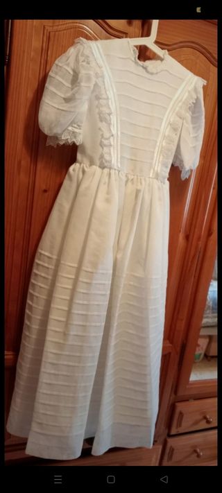 Vestido traje de comunión niña