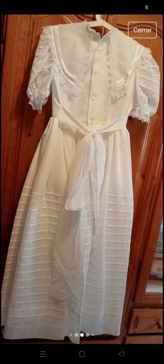 Vestido traje de comunión niña