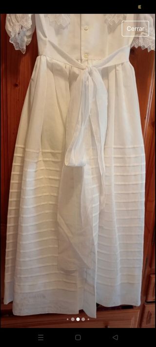 Vestido traje de comunión niña