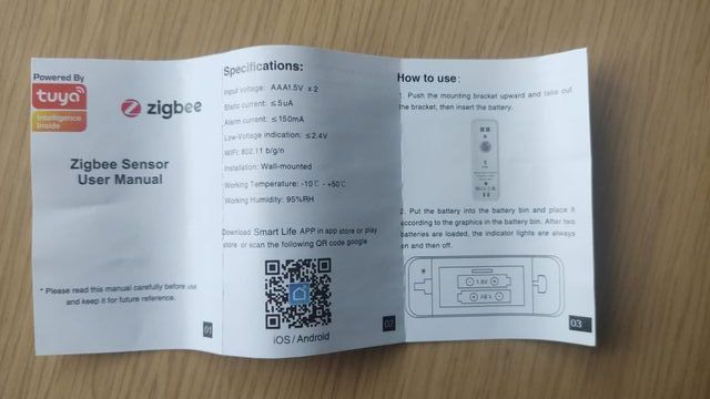 Sensor de apertura de puerta wifi nuevo