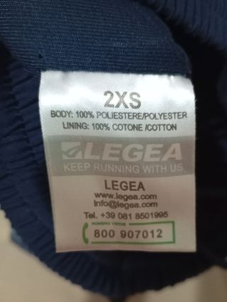 Completo tuta Legea tg.2XS