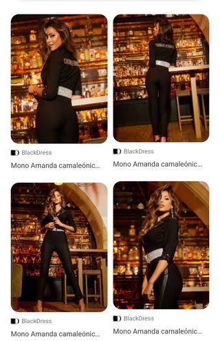 Mono strass Camaleónica nuevo