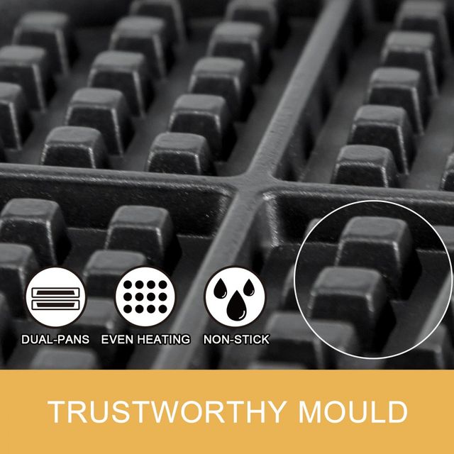 Per Waffle Elettrico Acciaio Waffle Baker Dolci Ci