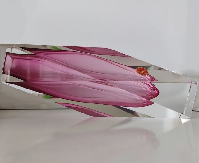 VASO SOMMERSO VINTAGE IN VETRO DI MURANO