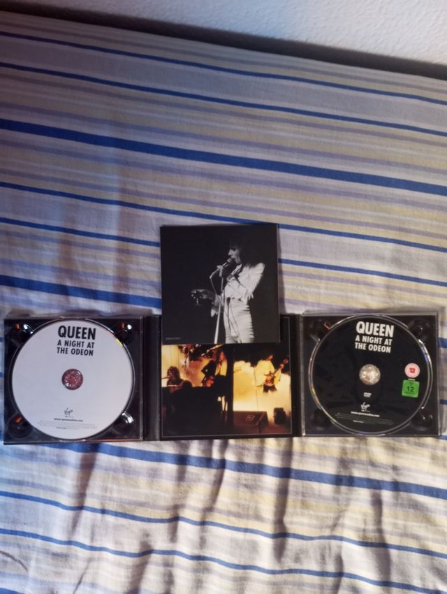 Cd Queen y Dvd