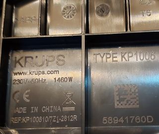 Placa krups Piccolo Type kp1002 kp1006