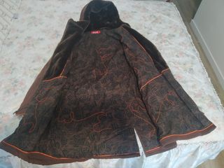 Abrigo largo marrón Split