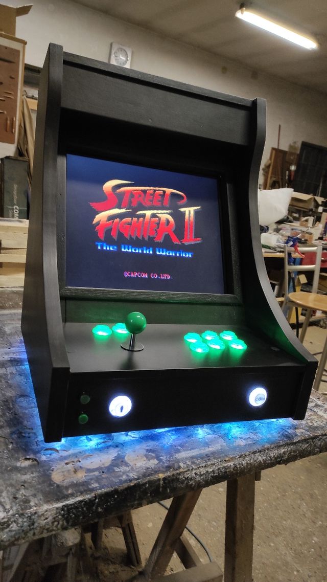 Bartop 17 pollici artigianale pronto all'uso