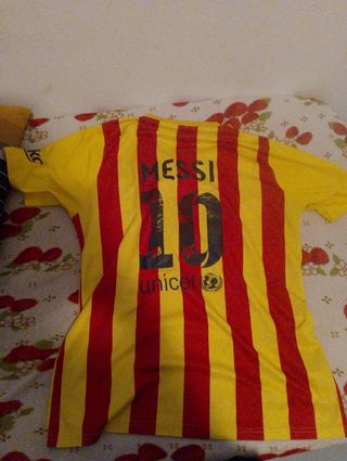 Camiseta Messi goat Barcelona