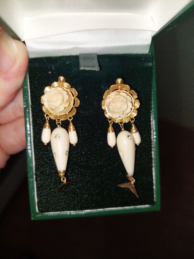 Pendientes Oro 18k Pescaítos