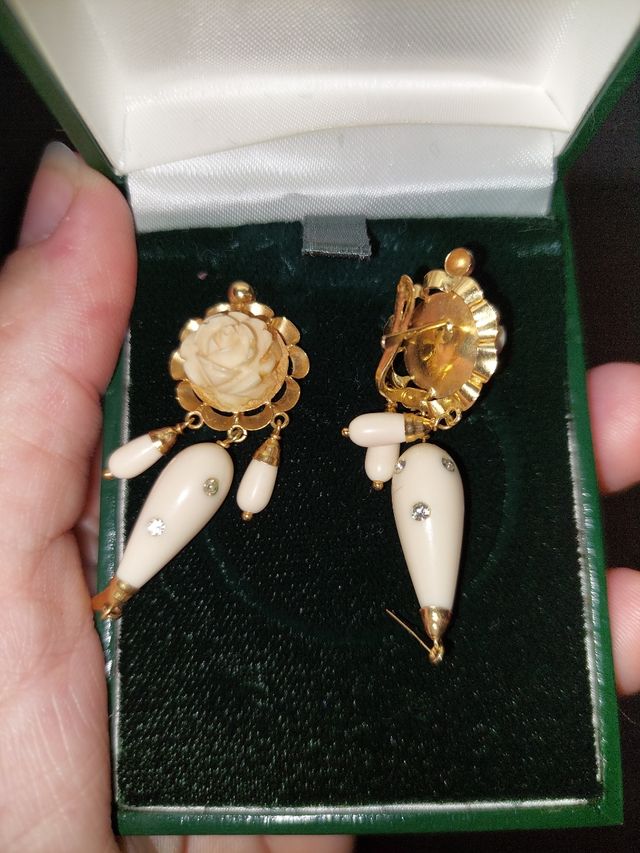 Pendientes Oro 18k Pescaítos