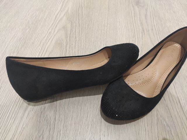 Manoletinas/bailarinas cuña T.37