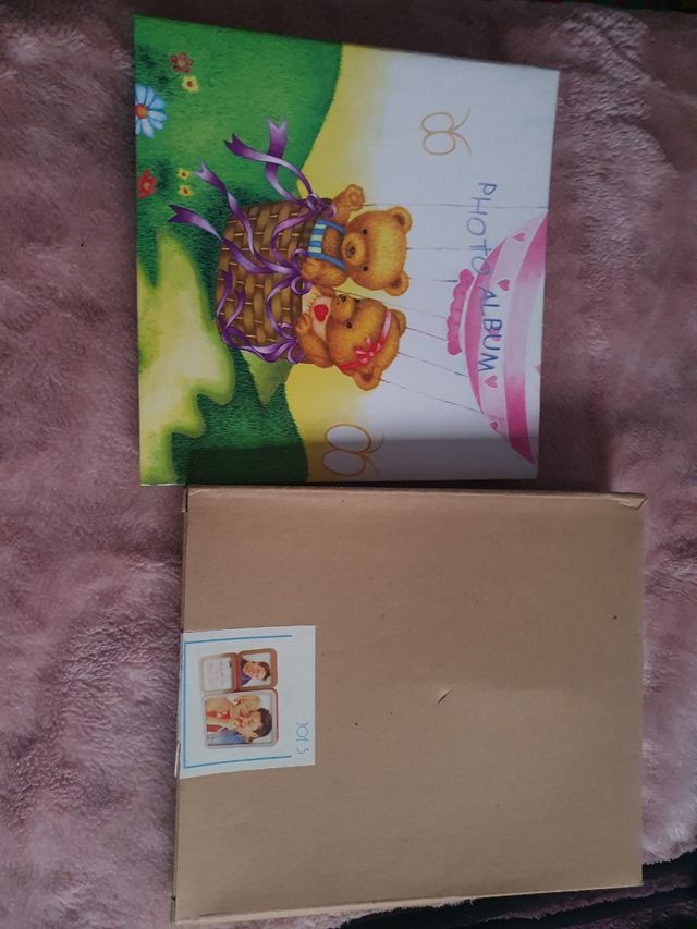 Lote de Álbum y Porta retrato