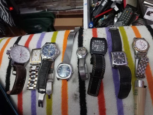 Lote relojes de marca