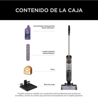 ASPIRADORA MOPA SIN CABLE SHARK HYDROVAC
