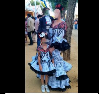 Traje de flamenca 