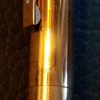 Stilografica Sheaffer placcata oro