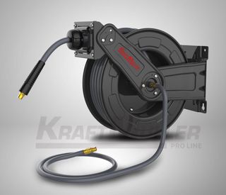 Enrollador de manguera de aire de pared Pro 15m 