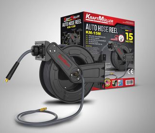 Enrollador de manguera de aire de pared Pro 15m 