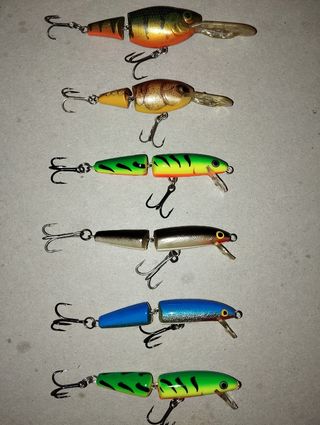 Señuelos Rapala..