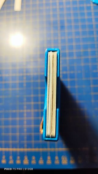 Tarjetero billetera con elevador