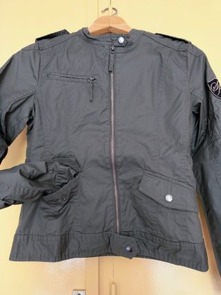 Chaqueta vestir mujer impermeable 