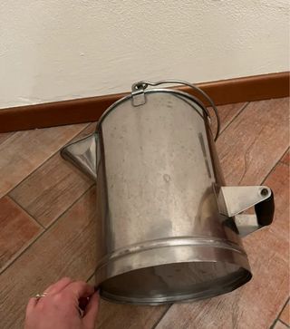 Vaso porta latte vintage