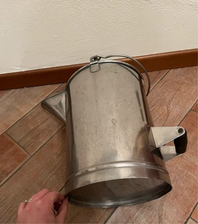 Vaso porta latte vintage