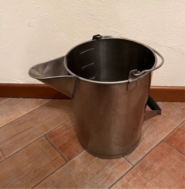 Vaso porta latte vintage