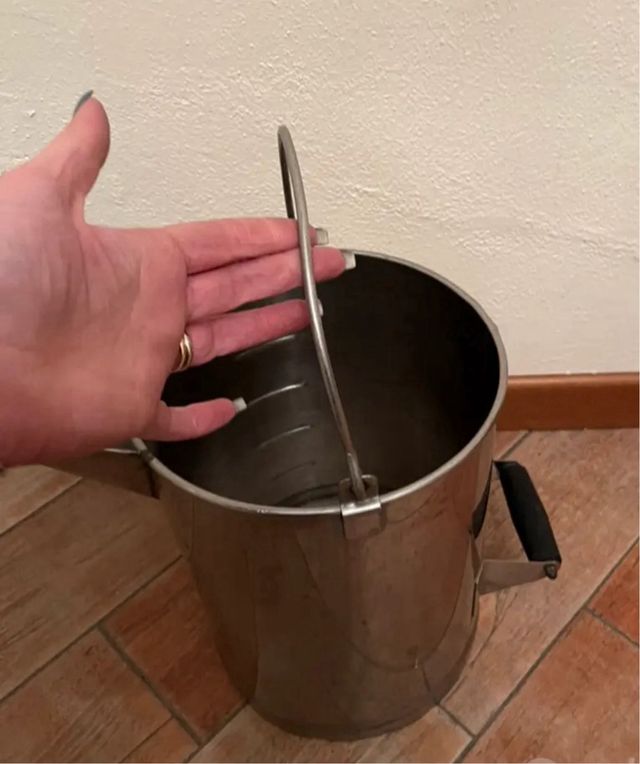 Vaso porta latte vintage