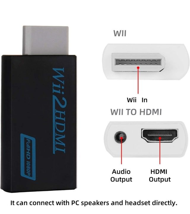 Adaptador Wii Hdmi