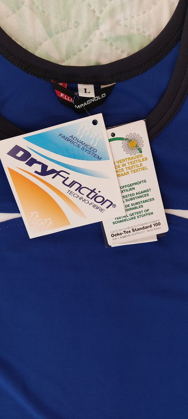 Camiseta Campagnolo nueva, royal, talla L