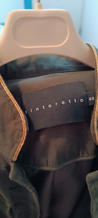 Chaqueta verde militar