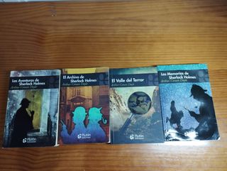 libros Sherlock Holmes
(Se venden por separado)