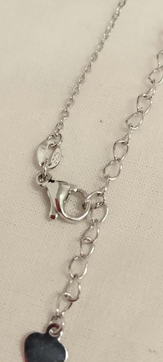 Collar y colgante plata de Ley