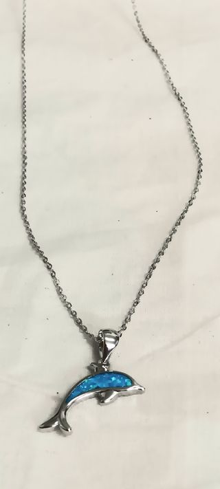 Collar y colgante plata de Ley