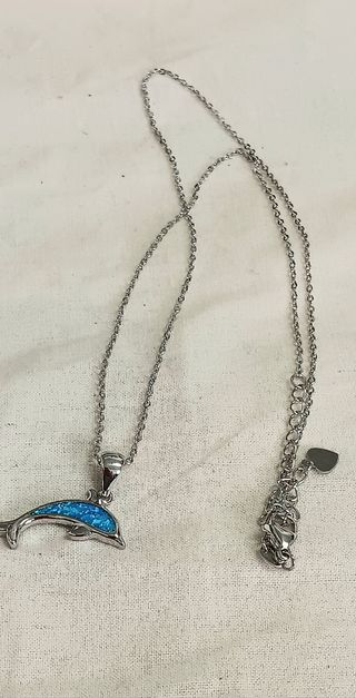 Collar y colgante plata de Ley