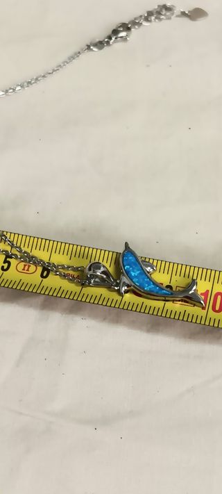 Collar y colgante plata de Ley