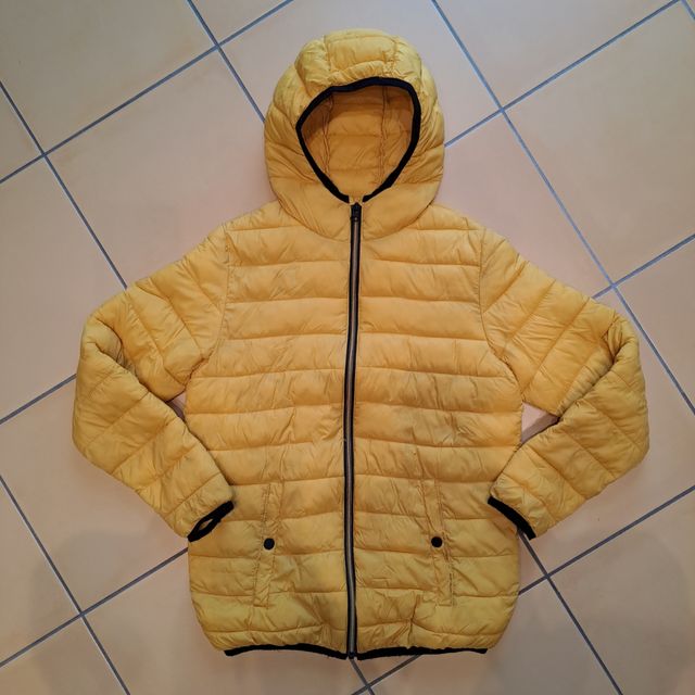 Giacca imbottita gialla OVS. 13-14 anni, 164 cm